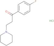 1-(4-Fluorophenyl)-3-(piperidin-1-yl)propan-1-one hydrochloride