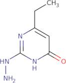 6-Ethyl-2-hydrazinyl-3,4-dihydropyrimidin-4-one