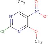 2-Chloro-4-methoxy-6-methyl-5-nitropyrimidine