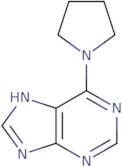 6-(Pyrrolidin-1-yl)-9H-purine