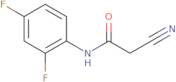 2-Cyano-N-(2,4-difluorophenyl)acetamide