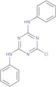 6-chloro-N2,N4-diphenyl-1,3,5-triazine-2,4-diamine