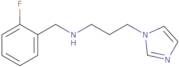 (2-Fluoro-benzyl)-(3-imidazol-1-yl-propyl)-amine