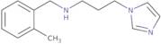(3-Imidazol-1-yl-propyl)-(2-methyl-benzyl)-amine