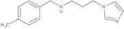 (3-Imidazol-1-yl-propyl)-(4-methyl-benzyl)-amine