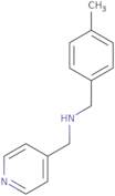 (4-Methyl-benzyl)-pyridin-4-ylmethyl-amine