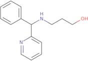 3-{[Phenyl(pyridin-2-yl)methyl]amino}propan-1-ol