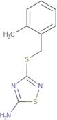 3-(2-Methyl-benzylsulfanyl)-[1,2,4]thiadiazol-5-ylamine
