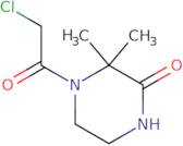 4-(2-Chloro-acetyl)-3,3-dimethyl-piperazin-2-one
