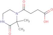 4-(2,2-Dimethyl-3-oxo-piperazin-1-yl)-4-oxo-butyric acid
