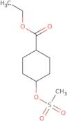 rac-Ethyl (1S,4S)-4-(methanesulfonyloxy)cyclohexane-1-carboxylate