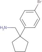 [1-(4-Bromophenyl)cyclopentyl]methanamine