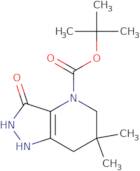 Tert-Butyl 3-Hydroxy-6,6-Dimethyl-6,7-Dihydro-1H-Pyrazolo[4,3-B]Pyridine-4(5H)-Carboxylate