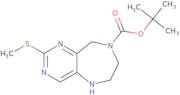 2-Methylsulfanyl-5,6,7,9-Tetrahydro-Pyrimido[5,4-E][1,4]Diazepine-8-Carboxylic Acid Tert-Butyl Est…