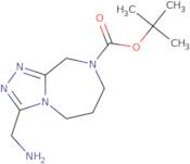 3-Aminomethyl-6,7-Dihydro-5H,9H-[1,2,4]Triazolo[4,3-A][1,4]Diazepine-8-Carboxylic Acid Tert-Butyl …