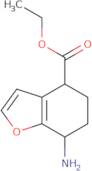 Ethyl 7-amino-4,5,6,7-tetrahydrobenzofuran-4-carboxylate