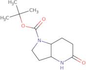 rac-tert-Butyl (3aR,7aR)-5-oxo-octahydro-1H-pyrrolo[3,2-b]pyridine-1-carboxylate