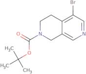 tert-Butyl 5-bromo-3,4-dihydro-2,7-naphthyridine-2(1H)-carboxylate