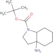 tert-Butyl 3a-aminooctahydro-1H-indole-1-carboxylate