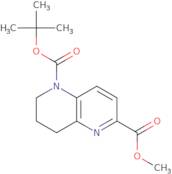 1-Tert-Butyl6-Methyl 3,4-Dihydro-1,5-Naphthyridine-1,6(2H)-Dicarboxylate