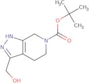 3-Hydroxymethyl-1,4,5,7-tetrahydro-pyrazolo[3,4-c]pyridine-6-carboxylic acid tert-butyl ester