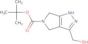 tert-butyl 3-(hydroxymethyl)-4,6-dihydro-1H-pyrrolo[3,4-c]pyrazole-5-carboxylate