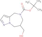 7-Hydroxymethyl-7,8-Dihydro-4H,6H-1,5,8A-Triaza-Azulene-5-Carboxylic Acid Tert-Butyl Ester