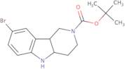 tert-Butyl (4aS,9Br)-8-bromo-1,3,4,4a,5,9b-hexahydropyrido[4,3-b]indole-2-carboxylate