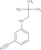 3-[(2,2-Dimethylpropyl)amino]benzonitrile