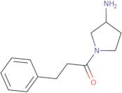 1-(3-Aminopyrrolidin-1-yl)-3-phenylpropan-1-one