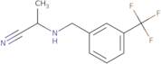 2-({[3-(Trifluoromethyl)phenyl]methyl}amino)propanenitrile