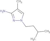 4-Methyl-1-(3-methylbutyl)-1H-pyrazol-3-amine