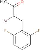 3-Bromo-4-(2,6-difluorophenyl)butan-2-one
