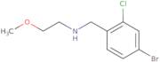 [(4-Bromo-2-chlorophenyl)methyl](2-methoxyethyl)amine