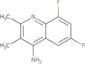 6,8-Difluoro-2,3-dimethylquinolin-4-amine