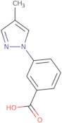 3-(4-Methyl-1H-pyrazol-1-yl)benzoic acid
