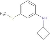 N-Cyclobutyl-3-(methylsulfanyl)aniline