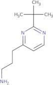 3-(2-tert-Butylpyrimidin-4-yl)propan-1-amine