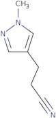 3-(1-Methyl-1H-pyrazol-4-yl)propanenitrile