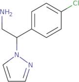 2-(4-Chlorophenyl)-2-(1H-pyrazol-1-yl)ethan-1-amine