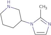 3-(2-Methyl-1H-imidazol-1-yl)piperidine