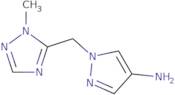 1-[(1-Methyl-1H-1,2,4-triazol-5-yl)methyl]-1H-pyrazol-4-amine