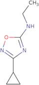 3-Cyclopropyl-N-ethyl-1,2,4-oxadiazol-5-amine