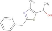 1-(2-Benzyl-4-methyl-1,3-thiazol-5-yl)ethan-1-ol