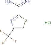 4-(Trifluoromethyl)thiazole-2-carboximidamide hydrochloride