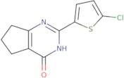 2-(5-Chlorothiophen-2-yl)-3H,4H,5H,6H,7H-cyclopenta[D]pyrimidin-4-one