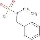 N-Methyl-N-[(2-methylphenyl)methyl]sulfamoyl chloride