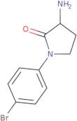 3-Amino-1-(4-bromophenyl)pyrrolidin-2-one