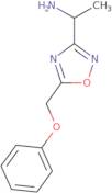 1-[5-(Phenoxymethyl)-1,2,4-oxadiazol-3-yl]ethanamine