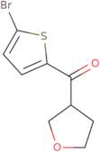 3-(5-Bromothiophene-2-carbonyl)oxolane